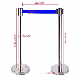 Set of 2 Silver Queuing...