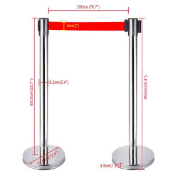 Set of 2 Silver Queuing...