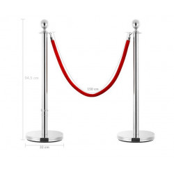 Set of 2 Silver Queuing...